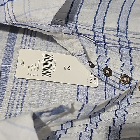 Anthropologie Pilcro and the Letterpress Plaid Blouse Top XS NWT - Picture 4 of 8